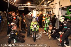 La Kawasaki N°11 toujours en tête