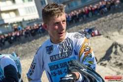 Bonne surprise pour Thibault Maupin à l'arrivée de la manche 3 du Beach Cross 2018