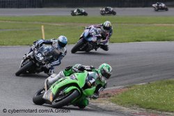 Le résumé du sbk de Nogaro en une photo