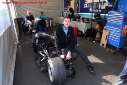 Ricky Stevens et Steve Kershaw, champions de Grande-Bretagne sont venus tester leur nouvel attelage au Vigeant