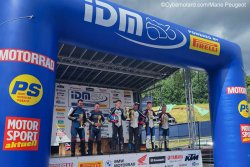 Podium IDM Main Race (dimanche)