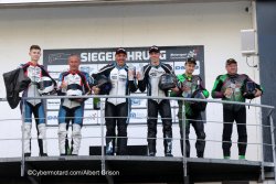 Podium final championnat allemand IDM 2023