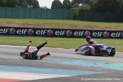 Gérald Vinet descend en marche