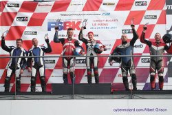 Podium 600cc samedi