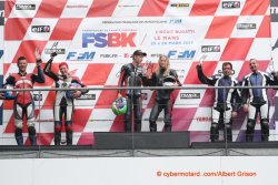 Podium 600cc dimanche