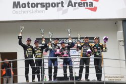 Podium Sprint Race, samedi