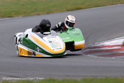 Luke Williams pour une course