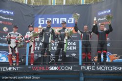 Podium historique pour les français à Assen