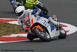 La Suzuki 110 est confortablement installé en tete du classement Superstock de ce 75e Bol d' Or.