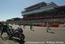 Départ des 24h du Mans moto 2012