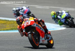 A Jerz, Marc Marquez n'a mis que trois tours pour mettre ses adversaires au pas !