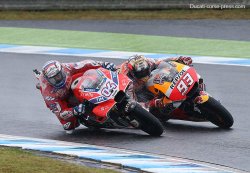 Dovizioso saisit sa chance à trois virages de la fin !