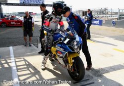 Baptiste Guittet a du apprendre vite sur la 1000 GSXR du SERT.