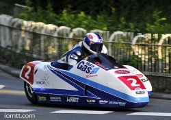 Klaffenbock est un sérieux challenger pour les pilotes de side car british