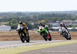 Gros baston en Trophée Junior Pirelli