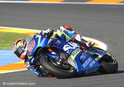 Vinales dans le trio de tête avec sa Suzuki