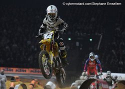 Arnaud Aubin complète le podium SX2