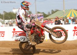 <A name="timpotiseklommel09">Tim Potisek, meilleur représentant français en MX1</A>