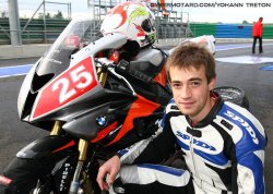 Julien Millet sur la BMW d'Up Racing