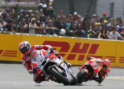 Dovizioso et Marquez ont du mal à suivre