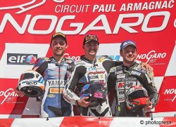 Un podium copié-collé pour les 2 manches