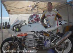 Christophe Charles Artigues domine le Sportwin avec son proto Moto Guzzi