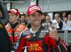 A Silverstone, Bautsita montre toute sa satisfaction d'avoir décroché sa toute première pole position