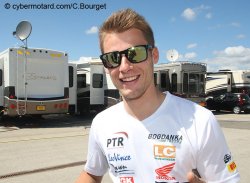 Jules Cluzel a visiblement profité de sa place de vice champion du Monde supersport 2012, pour signer chez Crescent Suzuki !
