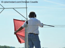 La 1ere manche arrêtée au drapeau rouge