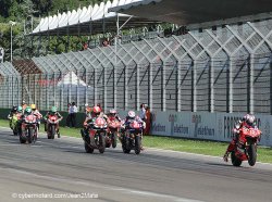 3e départ du 1000 superstock à Imola