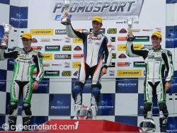 A Magny Cours, Charles Geers monte sur la plus haute marche du podium pour la première fois