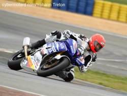 Retour remarqué de Louis Bulle en supersport avec son fameux casque rouge