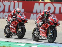 Lutte fratricide entre les Ducati officielles