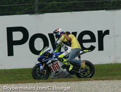 Rossi fait le taxi