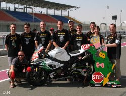 Objectif le podium du superstock