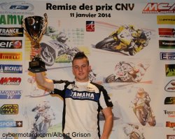 Mathieu Gines bien seul sur le podium supersport