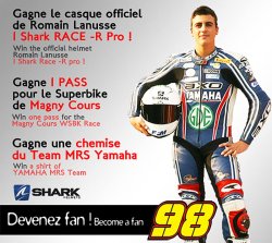 Romain Lanusse, le pilote du team MRS chouchoute ses fans !