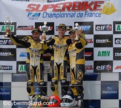 Podium en jaune