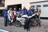 Le team Pro Boost Racing en compagnie de Vincent Lagaf et de Philippe Monneret.