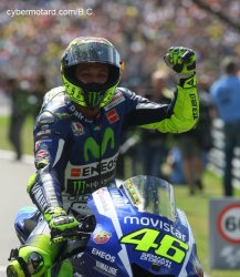 Et de trois pour Valentino Rossi !