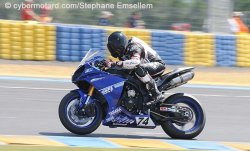 Mathieu Charpin remplit son contrat avec sa Yamaha…mais