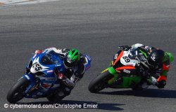 Duel serré pour les places d'honneur en superbike