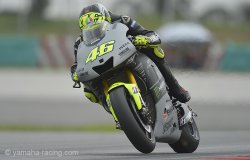 Rossi s'est déclaré plutôt satisfait de ses premières performances !