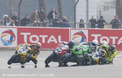 Un départ perturbé en 600 supersport