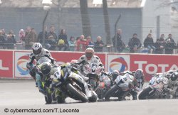 Meilleur départ d'Hugo Cleres en Trophée Pirelli