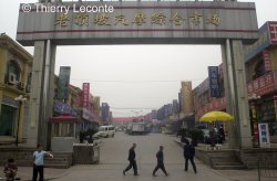Le marché spécialisé de Luo Ding Bo à Chonquing