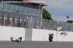 La course du supersport interrompue sur drapeau rouge