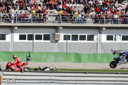 Photo unique de la chute de Rossi