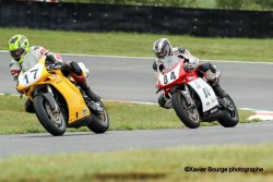 Cyril Gendron et Fabrice Merlin tous deux sur proto Ducati