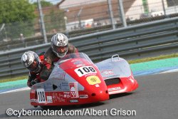 Francois et Sylvie Leblond, meilleur chance française au Tourist Trophy 2010